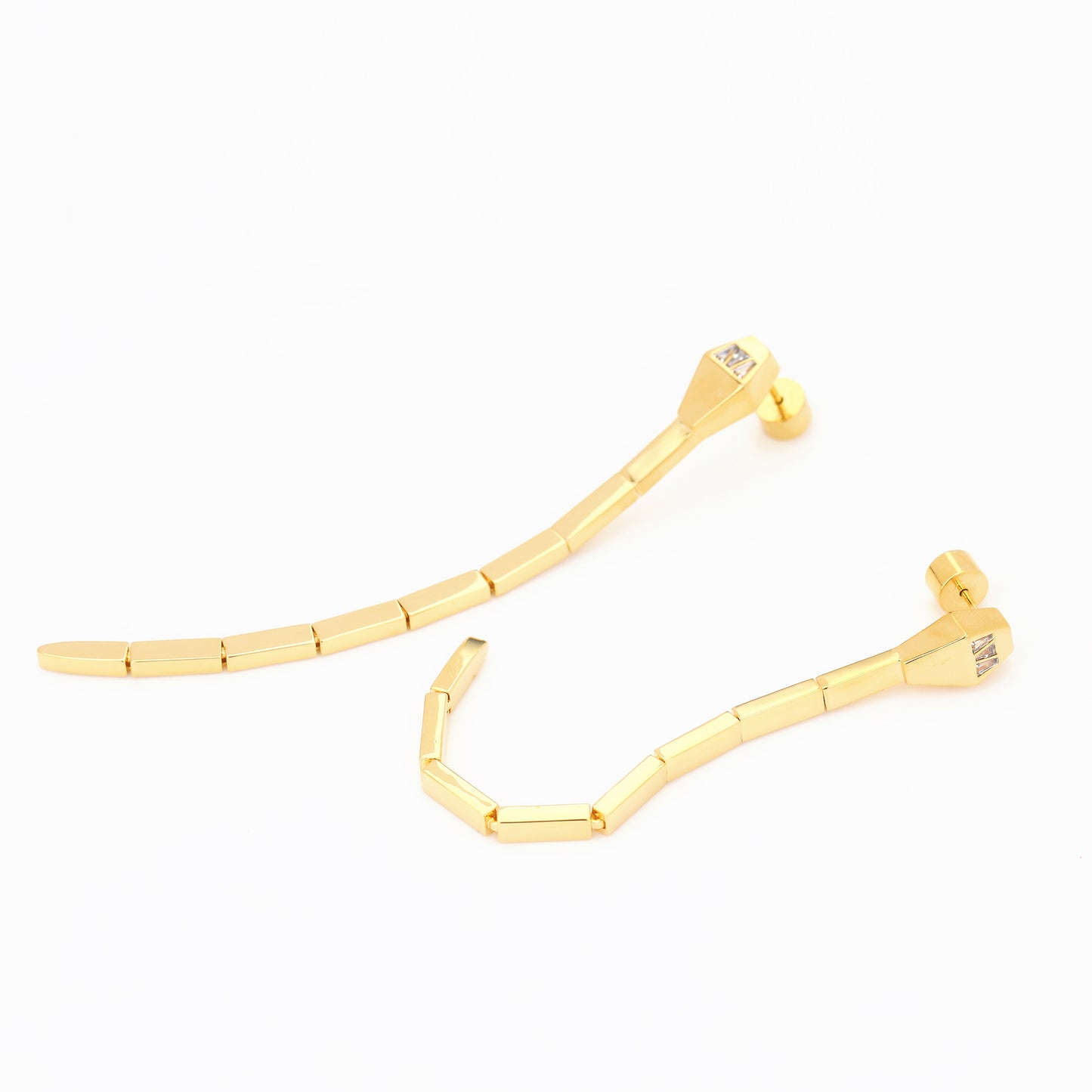 SERPENTI LONG DROP EARRING