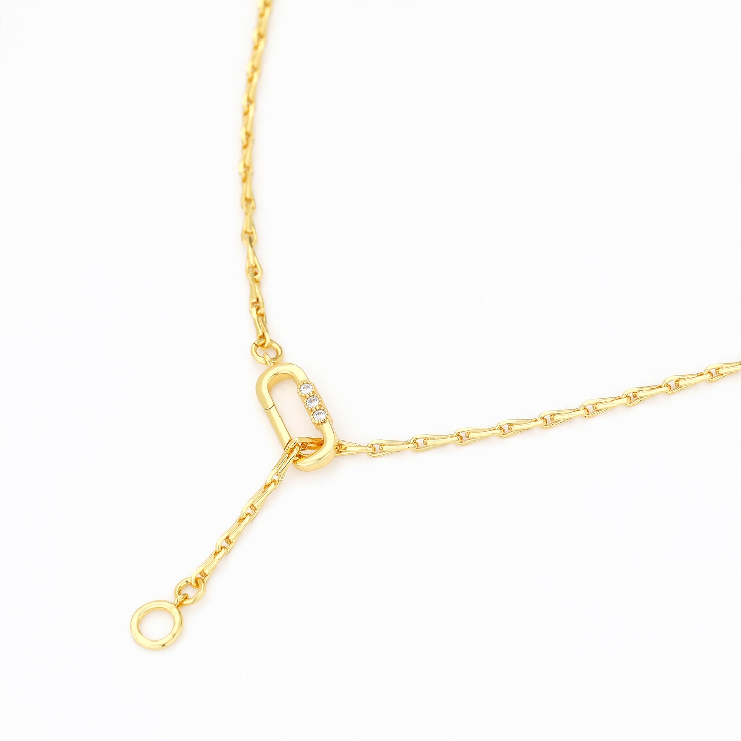 TWO WAY DELICATE LARIAT NECKLACE
