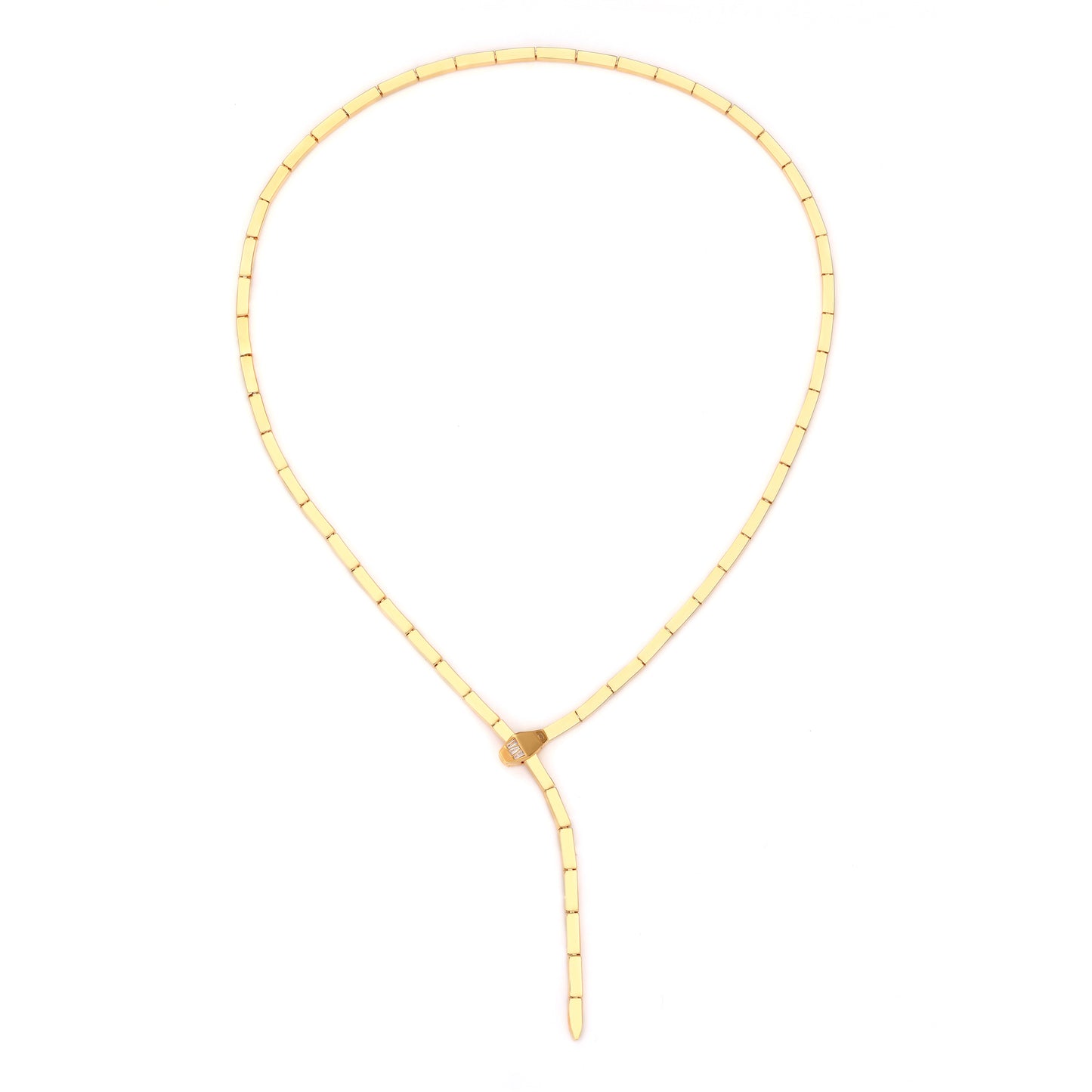 SERPENTI LARIAT NECKLACE WITH CLASP LOCK