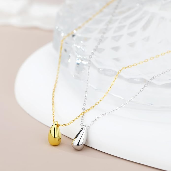 Water Drop Pendant Necklace