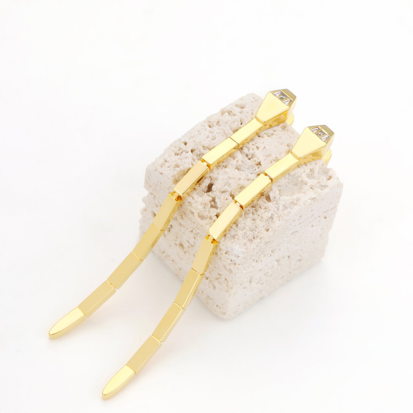 SERPENTI LONG  DROP EARRING