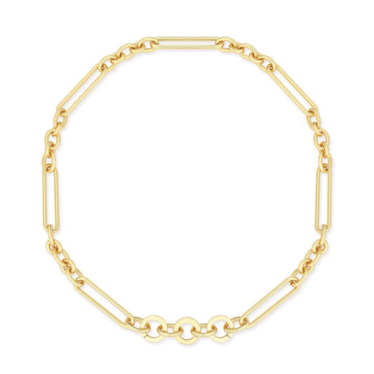 TWO WAY CHUNKY CHAIN NECKLACE