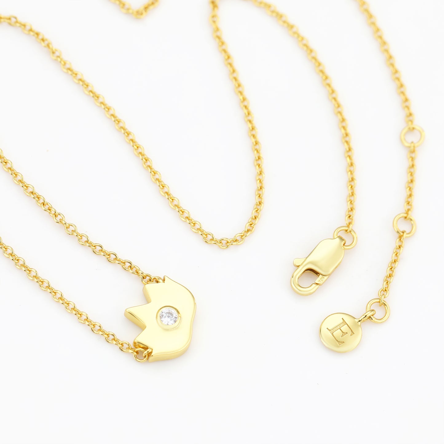 MOTHER OF PEARL LOTUS NECKLACE