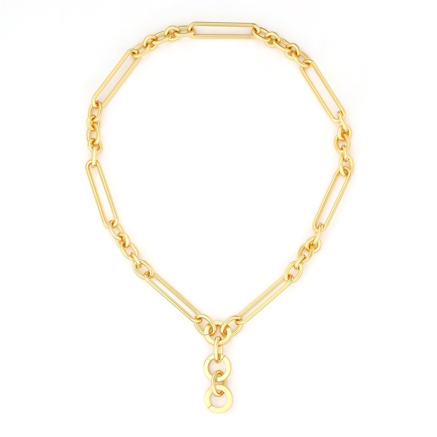 TWO WAY CHUNKY CHAIN NECKLACE
