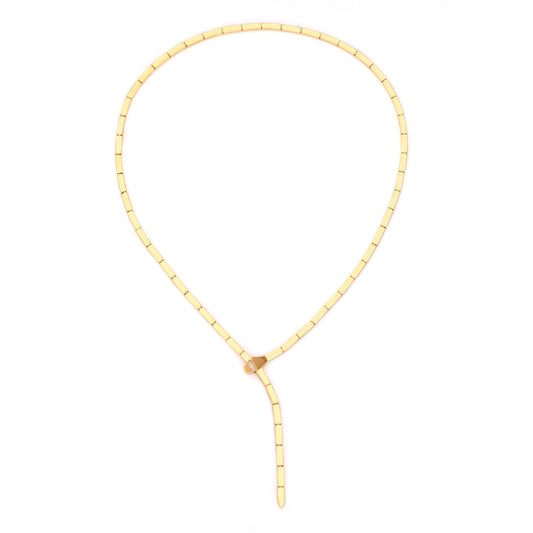 SERPENTI  LARIAT NECKLACE WITH CLASP LOCK