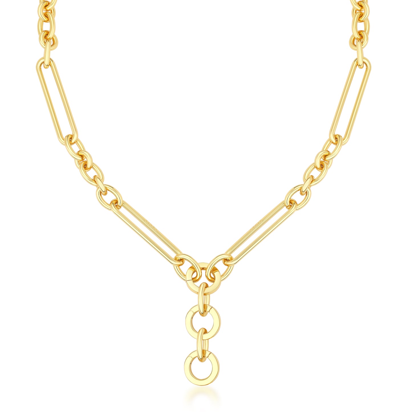 TWO WAY CHUNKY CHAIN NECKLACE