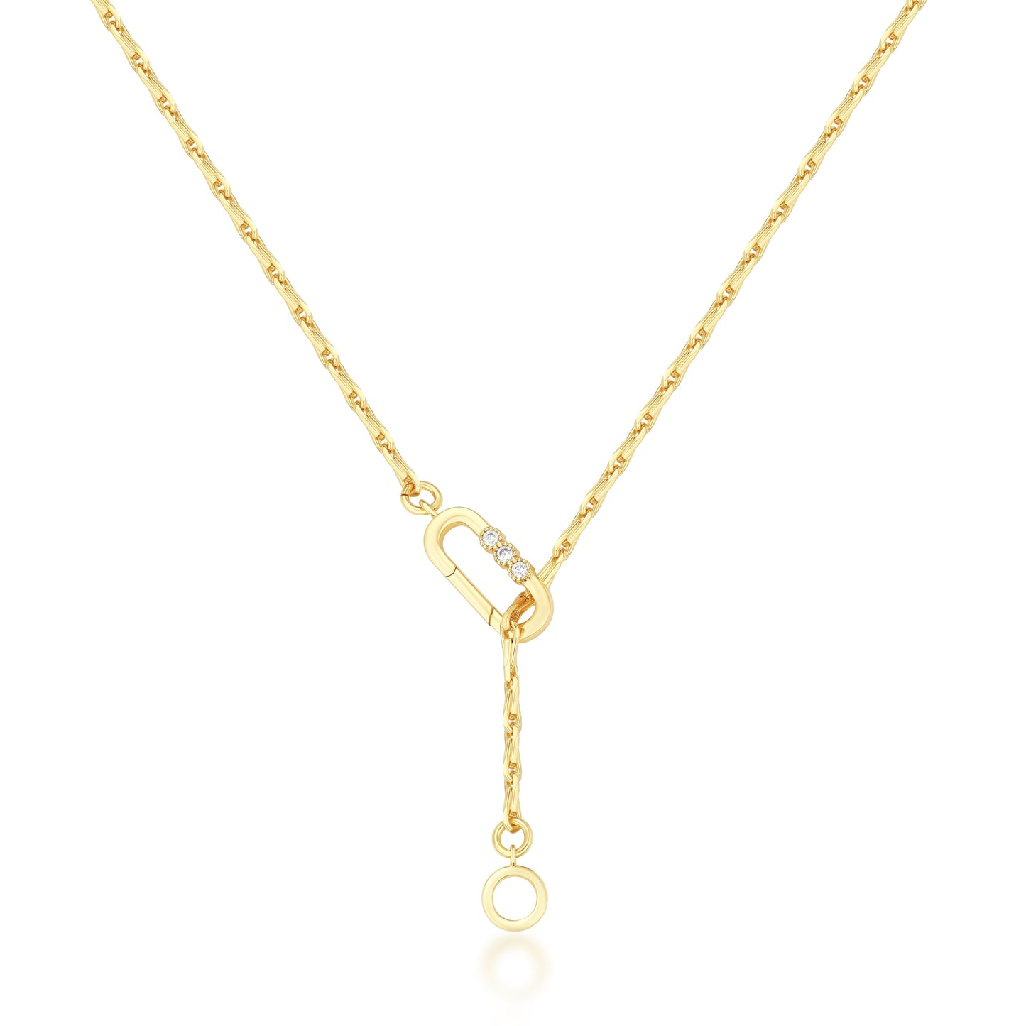 TWO WAY DELICATE  LARIAT NECKLACE