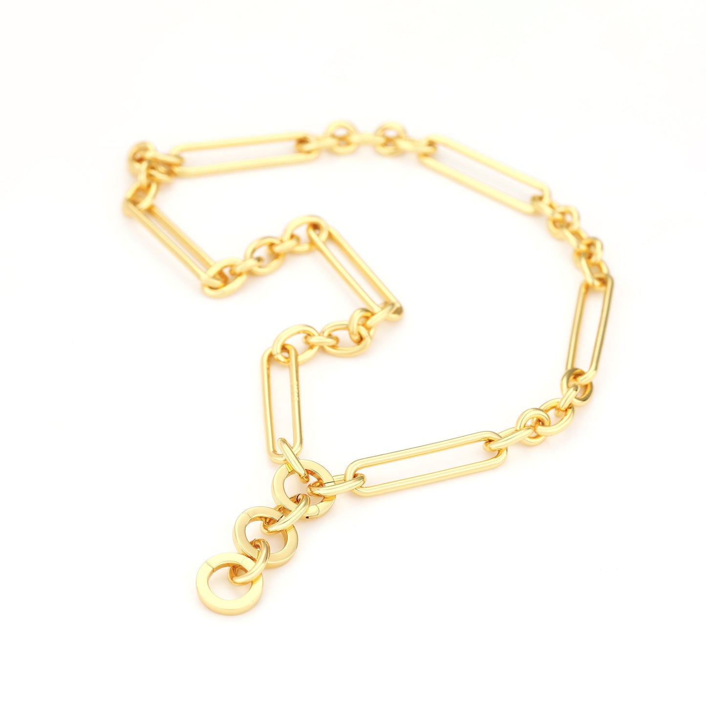 TWO WAY CHUNKY CHAIN NECKLACE