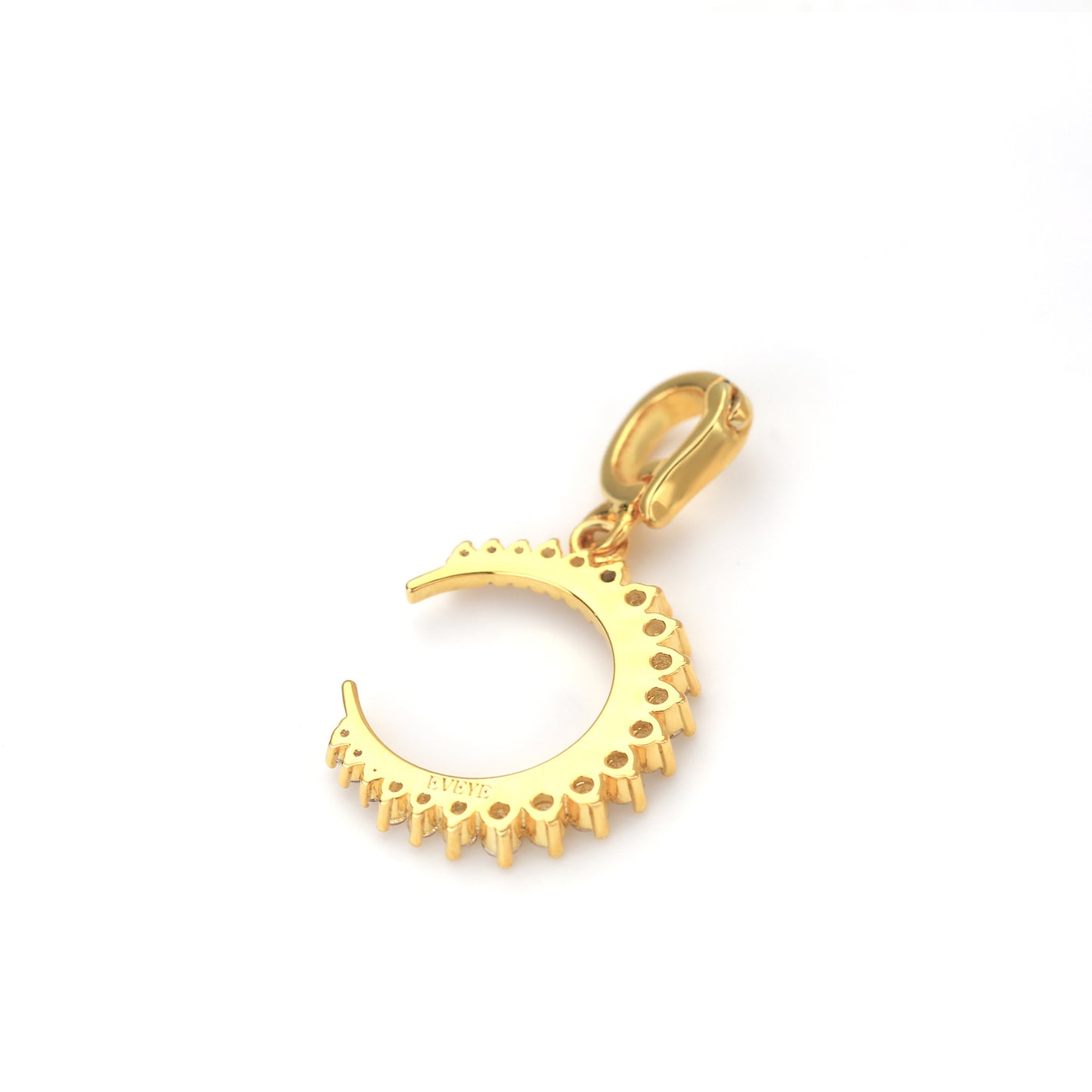 CRYSTAL MOON CHARM